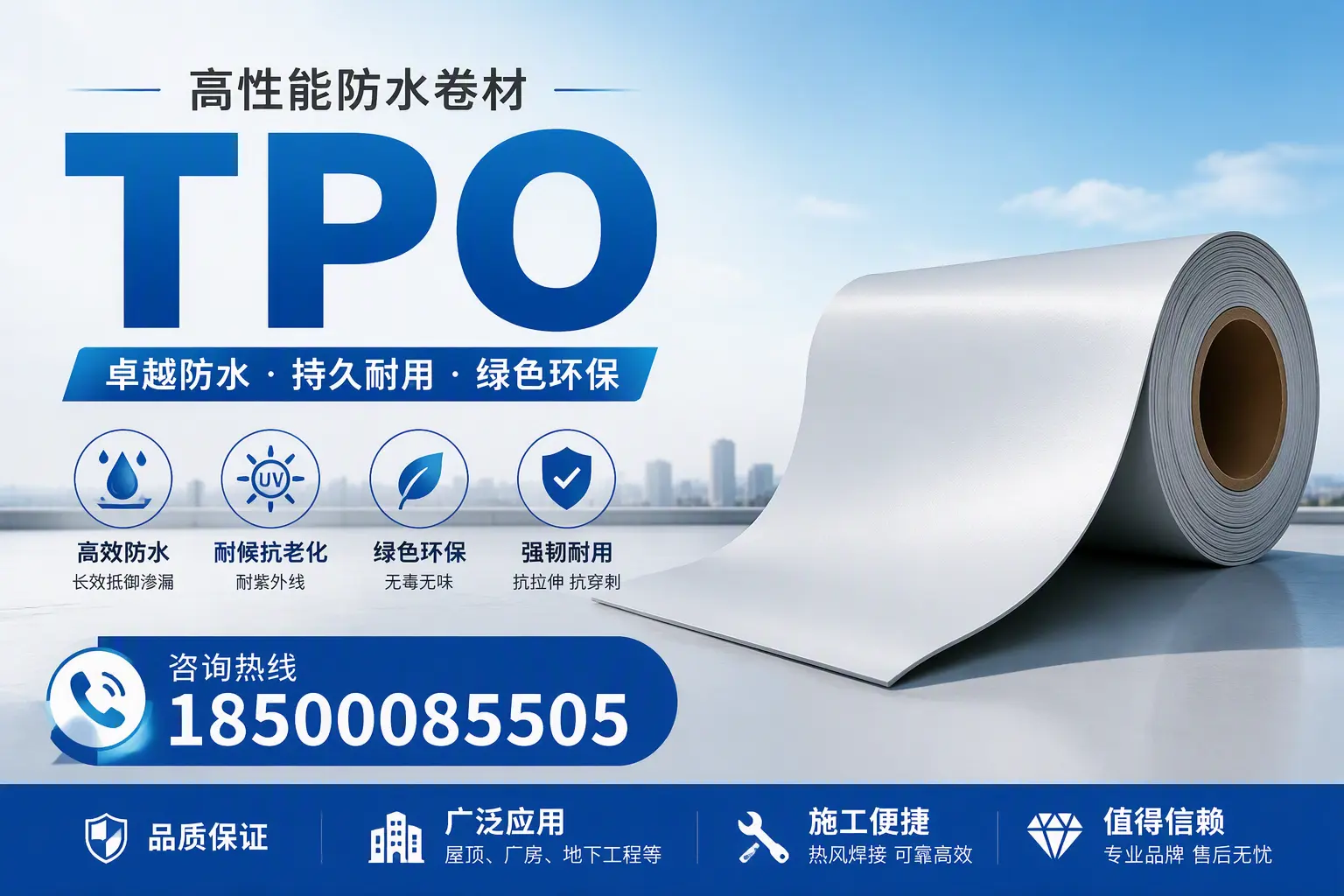 TPO材料的环保特性及其在凉山的应用