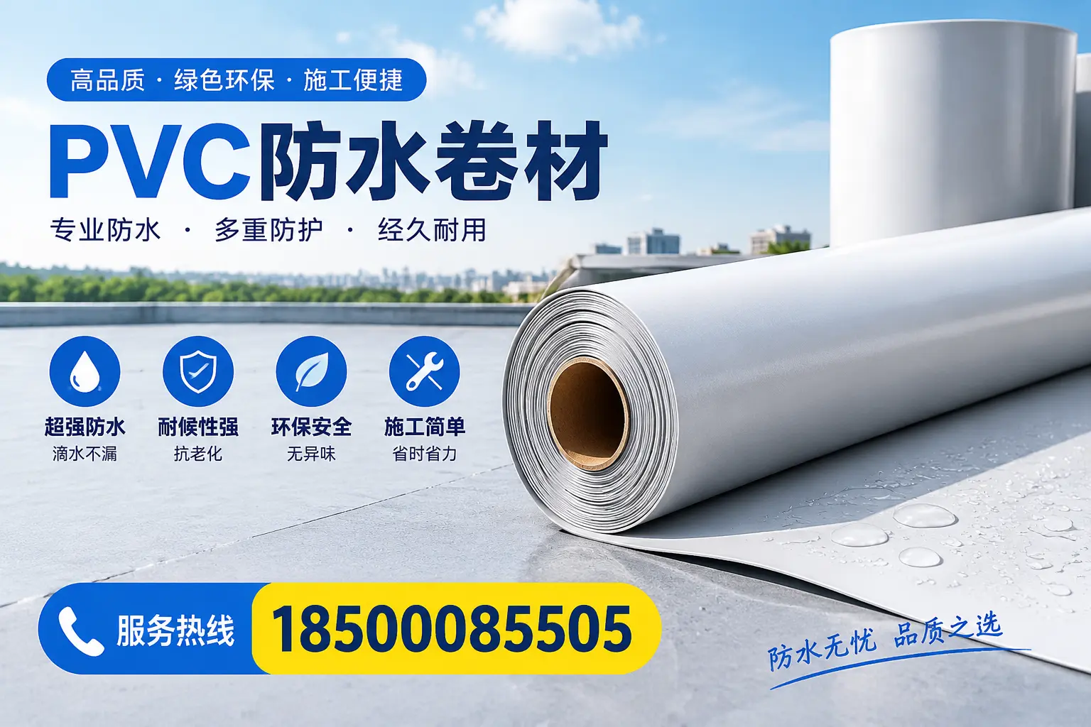 选用PVC防水卷材时需要避开的常见误区，特别是在凉山